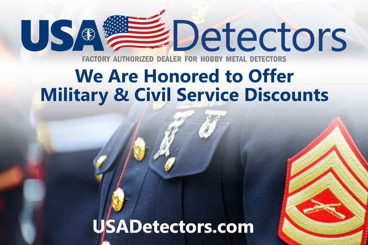 USADetectors.com Military & Civil Service Discount